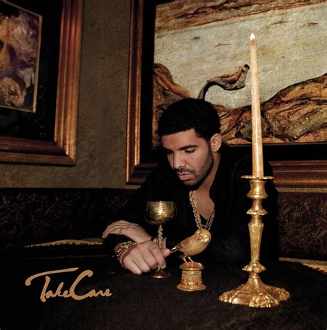 Drake's still fretting about lost love, the perils of fame, and connecting with his fellow man; just look at him on the cover, staring into a golden chalice like a lonely king. These naked emotions, however, are what make Take Care a classic, placing Drake in a league with legendary emoters like Marvin Gaye and Al Green. "Marvin's Room" is one ... 